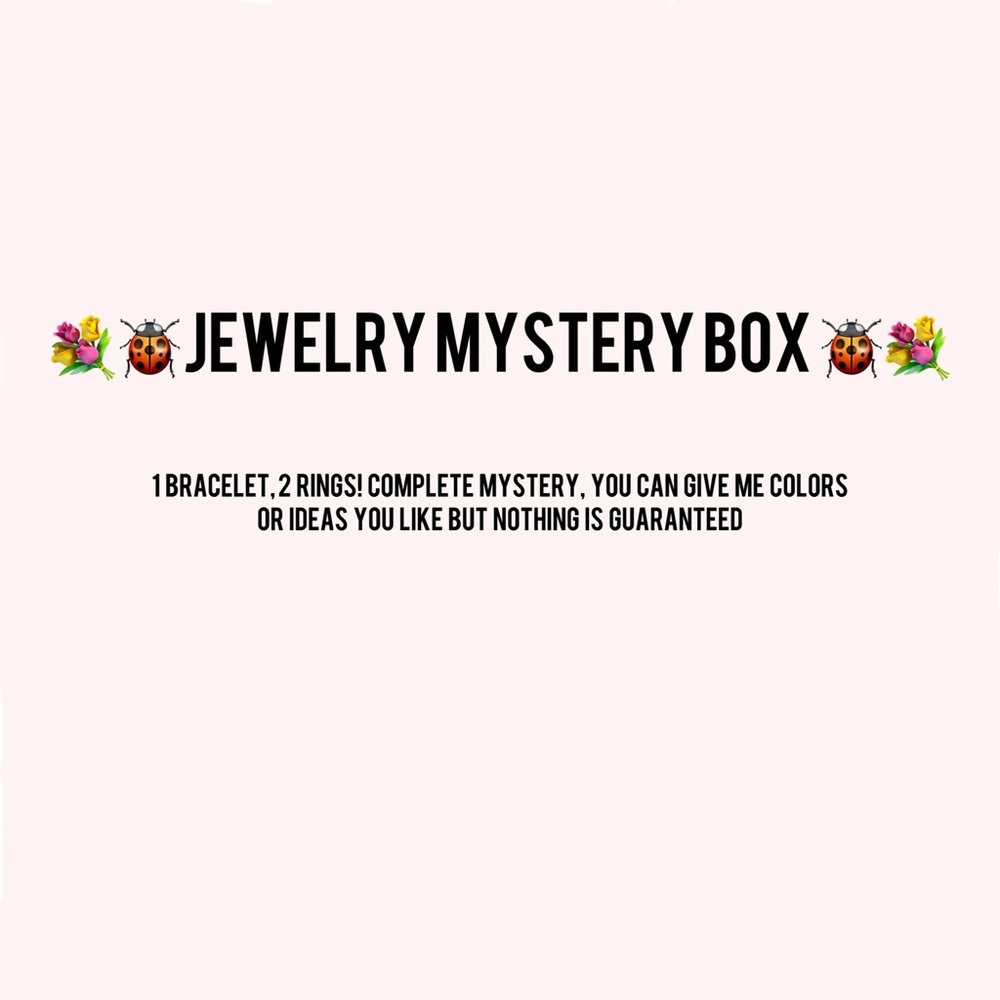 Jewelry Mystery box! 💜✨🥥